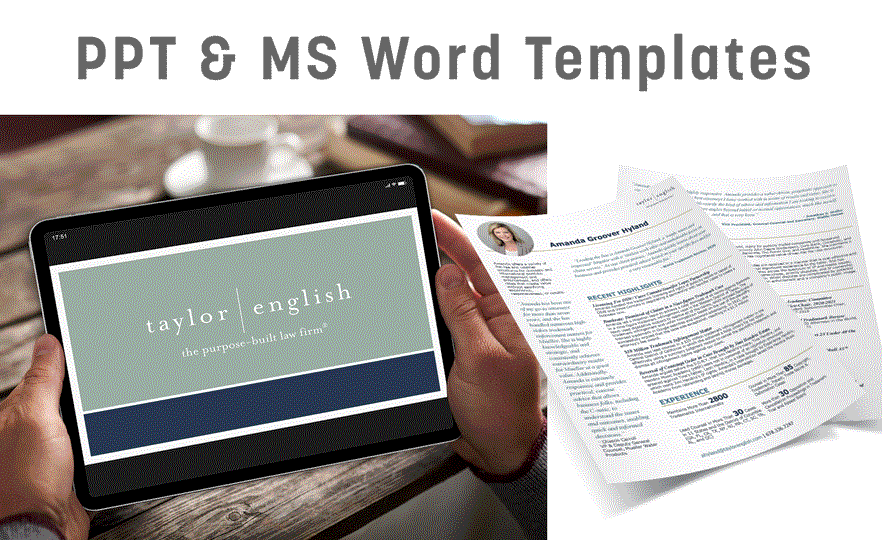 MS Office template design