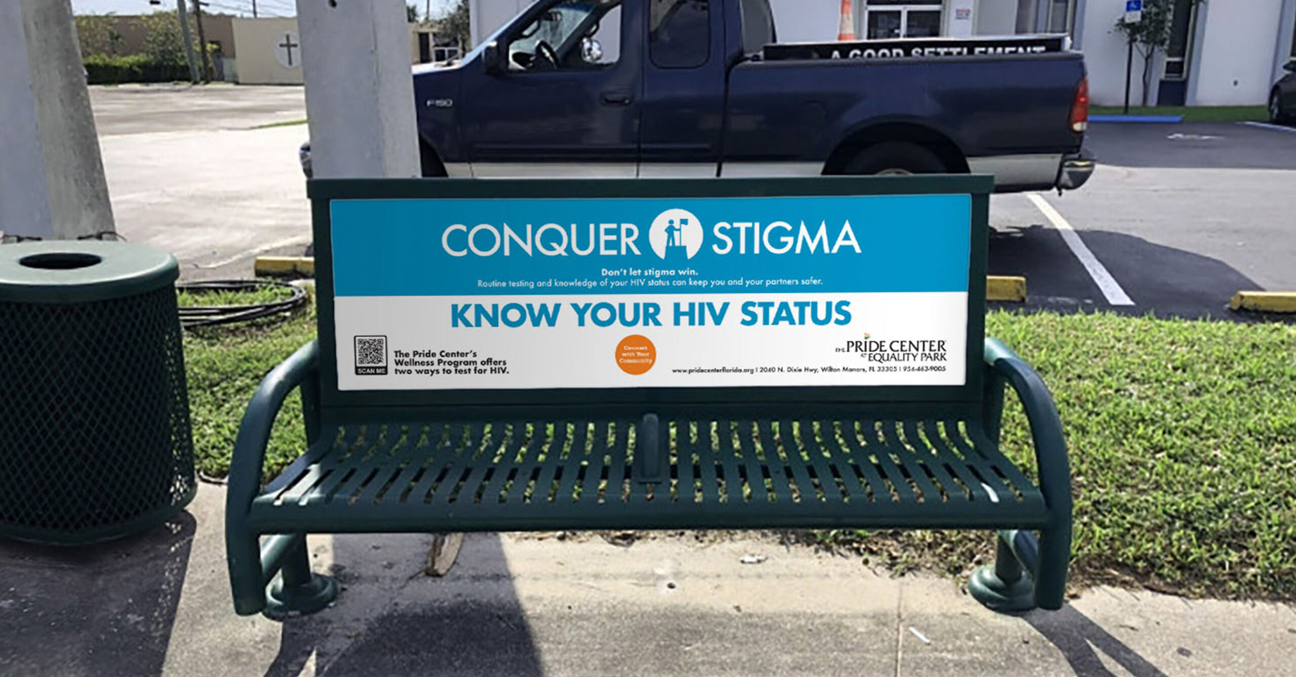 Outdoor poster campaign